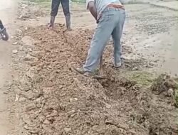 Plang Proyek Tak Terlihat, Pekerja Tanpa APD Disorot, Kabid Cipta Karya PUTR Labura Buka Suara