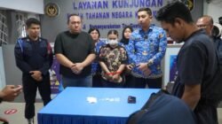 Mau Temui Suami di Balik Jeruji, Pengunjung Rutan Medan Kedapatan Bawa Barang Narkoba