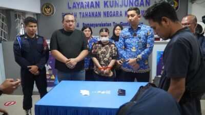 Mau Temui Suami di Balik Jeruji, Pengunjung Rutan Medan Kedapatan Bawa Barang Narkoba