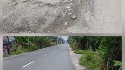 TRUK MUATAN BERAT DISOROT, JALAN KUALUH LEIDONG RETAK DAN BERLUBANG! DISHUB LABURA DITANTANG TURUN KE LAPANGAN
