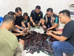 Terbongkar! Bengkel Motor di Bandar Setia Jadi Gudang 1.152 Vape Narkoba
