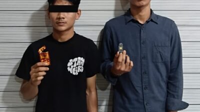 Dua Sahabat Kompak Edarkan Narkoba, POD Getar dan Ekstasi Jadi Barang Bukti