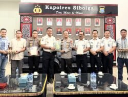 Perkuat Sinergi Antar-APH, Kalapas Sibolga Kunjungi Polres Sibolga