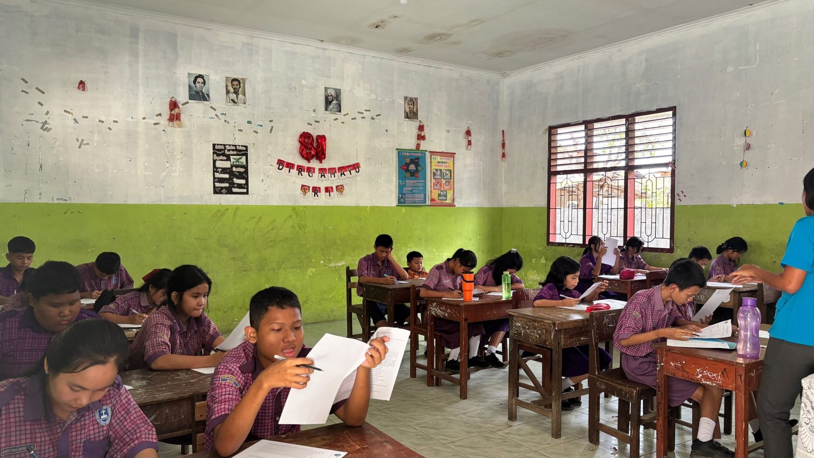 RE Nainggolan Apresiasi Gebrakan PPNM, 670 Siswa Ikuti Try Out Bahasa Inggris Serentak