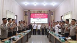 Jelang Pemilihan Kepala Desa Serentak : Polres Humbahas Perketat Keamanan Di 28 Desa
